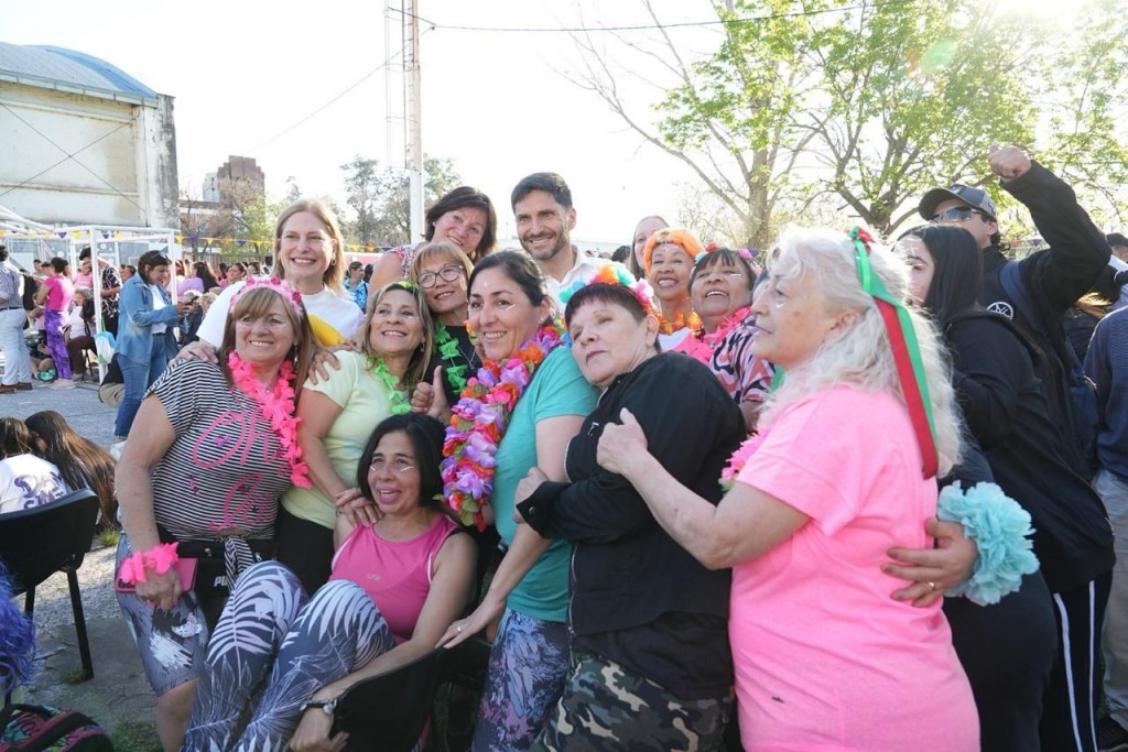 Pullaro y Scaglia compartieron la celebración de la Primavera con jóvenes del programa Nueva Oportunidad