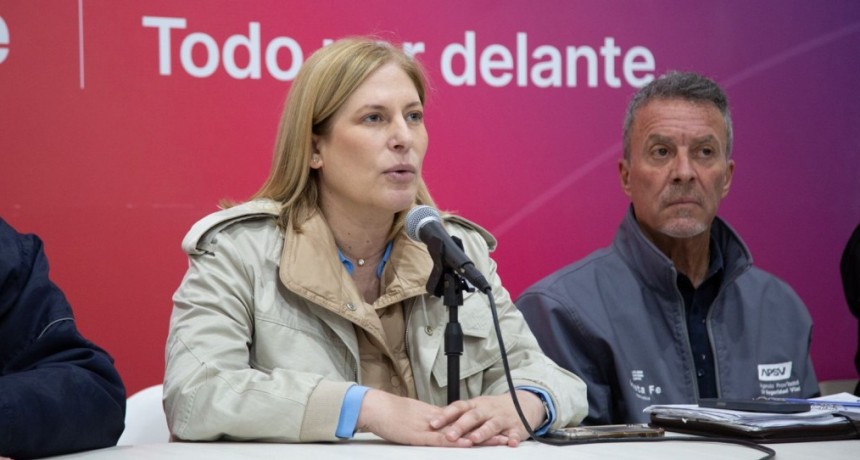 Temporal en la provincia: &ldquo;Desde el primer momento el Estado provincial estuvo presente&rdquo;, afirm&oacute; Scaglia