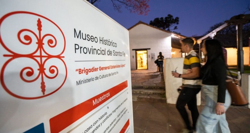 Con propuestas innovadoras, la Provincia participa de la Noche de los Museos de Santa Fe