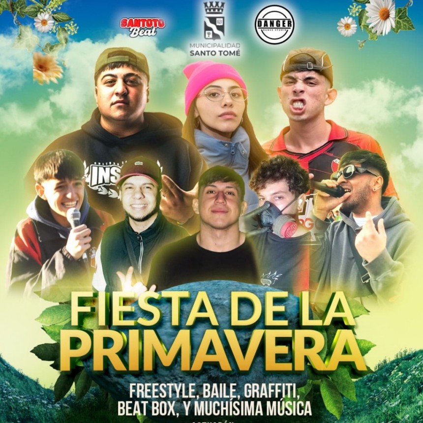 La Municipalidad de Santo Tom&eacute; invita a disfrutar de la Llegada de la Primavera