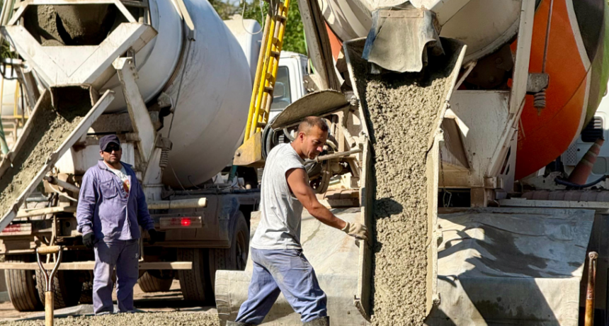 Contin&uacute;a el Plan de Pavimentaci&oacute;n en Santo Tom&eacute;