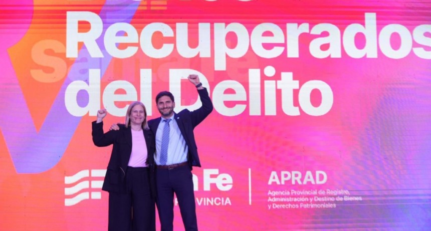 Pullaro: "Con esta subasta &uacute;nica en el pa&iacute;s le demostramos a los delincuentes que la plata ilegal que hicieron no les sirve para nada"