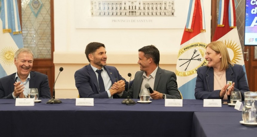 Pullaro y Scaglia firmaron junto a Schiaretti un convenio para poner en valor el predio de la Colonia de Vacaciones de Santa Fe en Alta Gracia