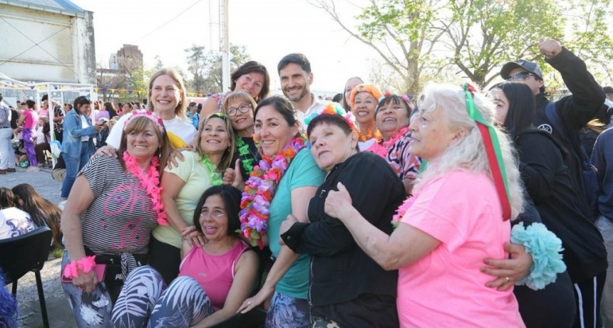 Pullaro y Scaglia compartieron la celebraci&oacute;n de la Primavera con j&oacute;venes del programa Nueva Oportunidad