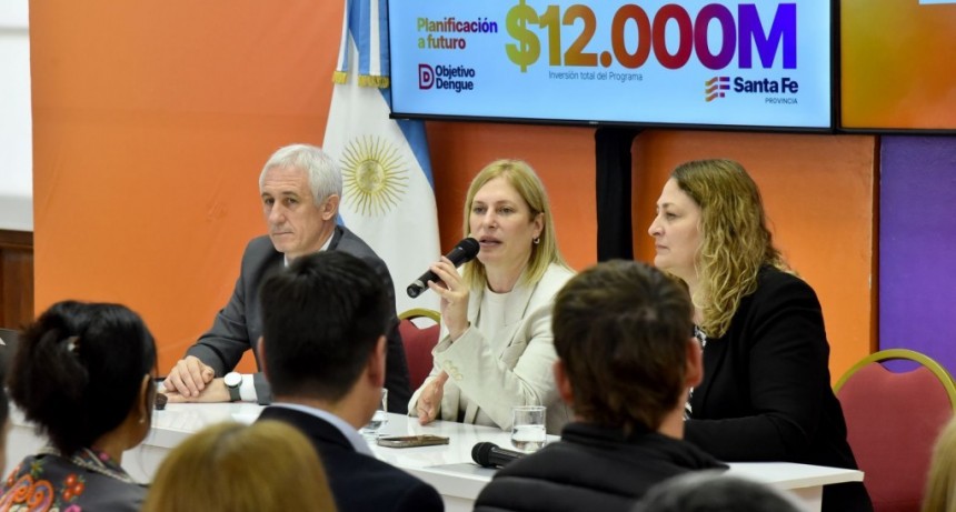 Scaglia: &ldquo;Objetivo Dengue es ejemplo nacional de una pol&iacute;tica eficiente y con resultados&rdquo;