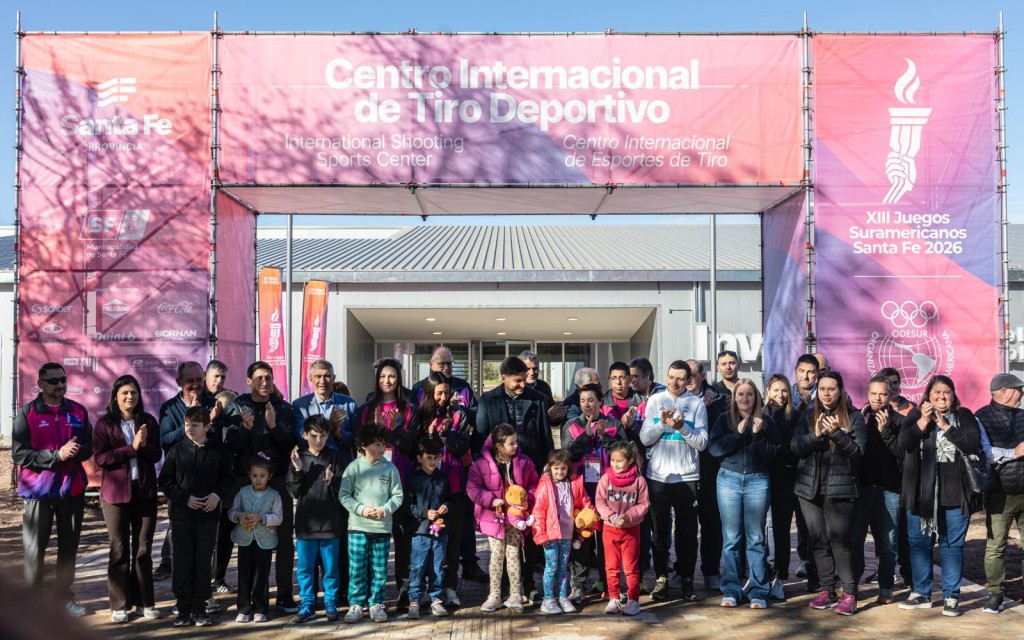 Juegos Suramericanos 2026: Pullaro inaugur&oacute; en Recreo el Centro de Tiro m&aacute;s moderno de Am&eacute;rica Latina
