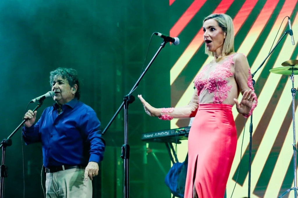 Virginia Tola: &ldquo;Nunca so&ntilde;&eacute; que iba a cantar en un lugar como el que hicieron para los Juegos Suramericanos y que sea en mi provincia&rdquo;