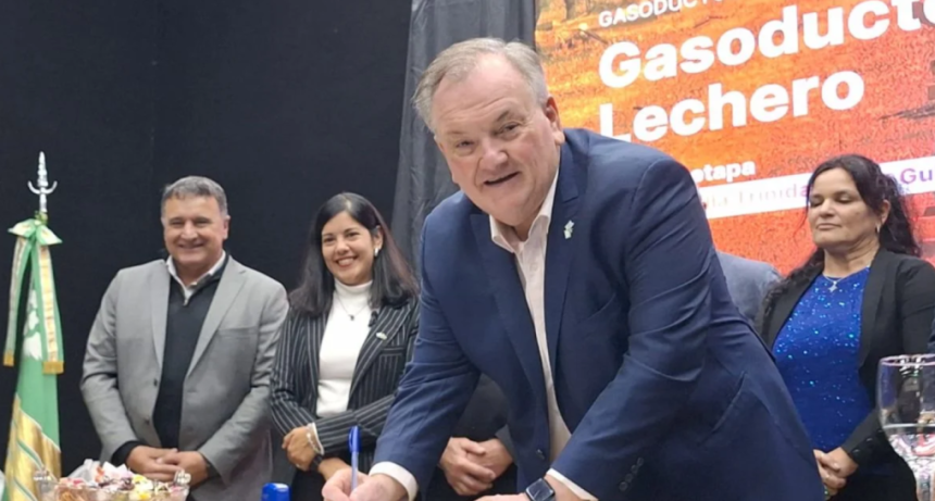 El senador Michlig anunci&oacute; la apertura de sobres para la construcci&oacute;n de la Segunda Etapa del Gasoducto Lechero