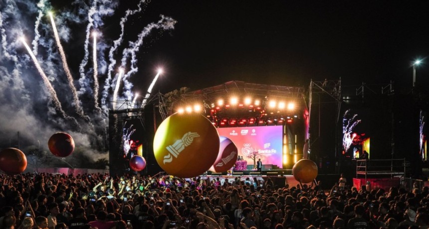 Juegos Suramericanos 2026: m&aacute;s de 100 mil personas participaron de la fiesta del cierre en Santa Fe