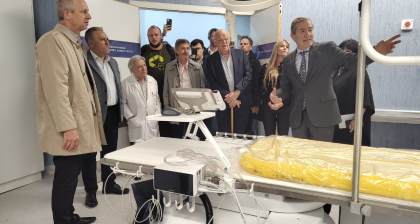 La Provincia inaugur&oacute; el segundo angi&oacute;grafo digital en el Hospital Centenario de Rosario