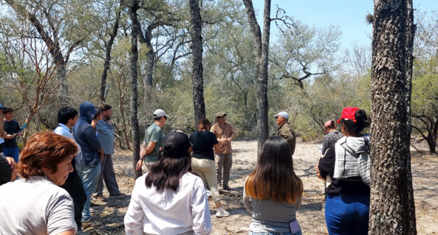 La Provincia realiz&oacute; una capacitaci&oacute;n sobre inventarios forestales en la Estancia Las Gamas