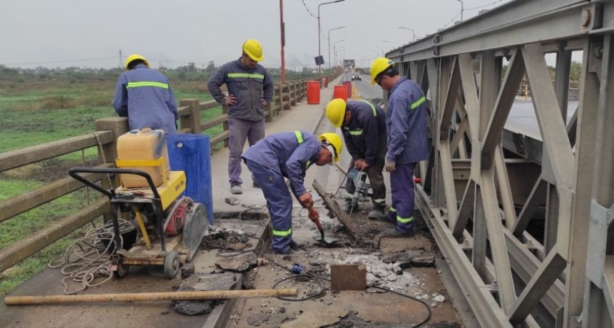 Este mi&eacute;rcoles se cierra al tr&aacute;nsito el Puente Carretero por los trabajos de reparaci&oacute;n