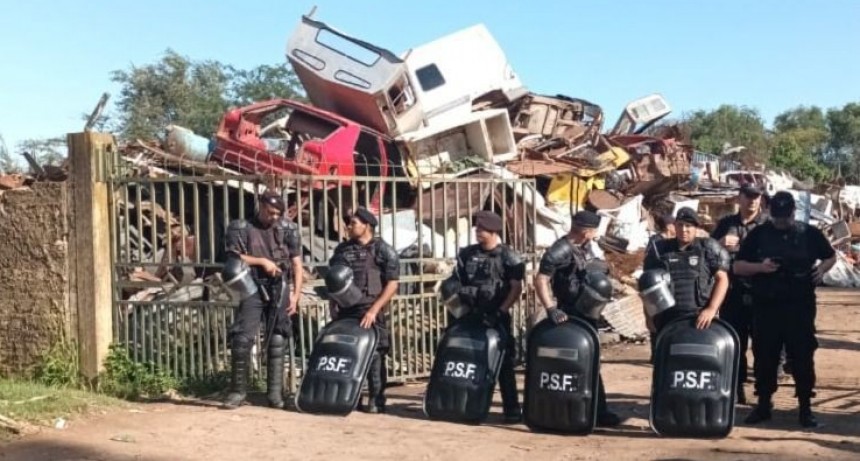 En 9 meses, Provincia incaut&oacute; 1.200 toneladas de material en controles a chatarrer&iacute;as