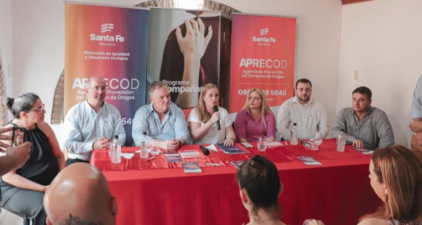 Ceres ya cuenta con un dispositivo regional de prevenci&oacute;n y acompa&ntilde;amiento de las adicciones