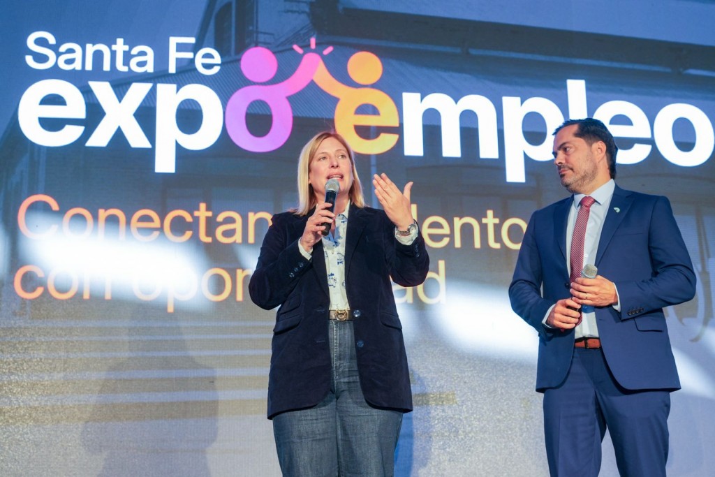 Scaglia en la Expo Empleo: “En un contexto de dificultad en Argentina, Santa Fe apuesta al trabajo para salir adelante”