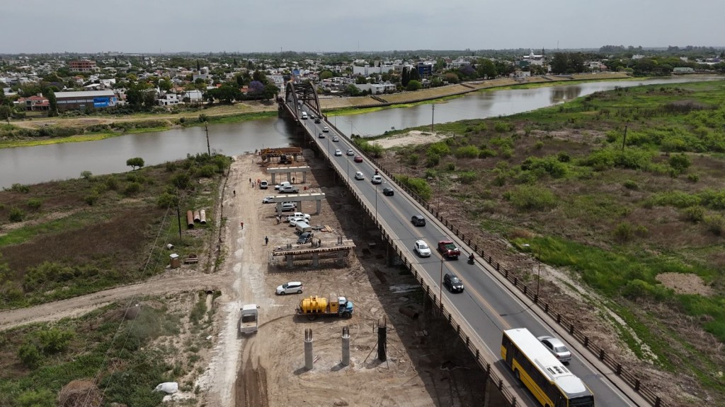 Nuevo Puente Carretero: en noviembre comienzan los trabajos sobre el cauce principal del Río Salado