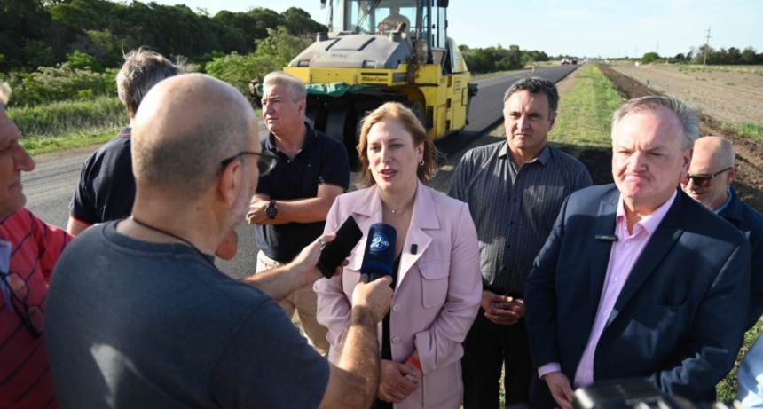 Scaglia: &ldquo;La diferencia con el Gobierno nacional es que nosotros hacemos las rutas, no las abandonamos&rdquo;