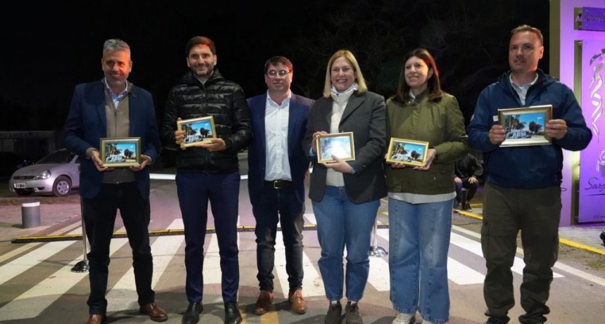 Pullaro y Scaglia inauguraron obras viales que mejorar&aacute;n la circulaci&oacute;n una amplia zona del sur provincial