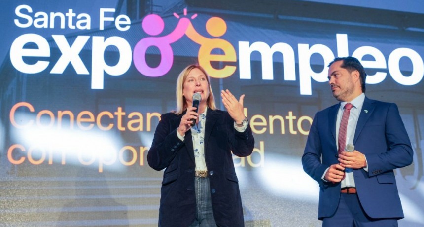 Scaglia en la Expo Empleo: &ldquo;En un contexto de dificultad en Argentina, Santa Fe apuesta al trabajo para salir adelante&rdquo;