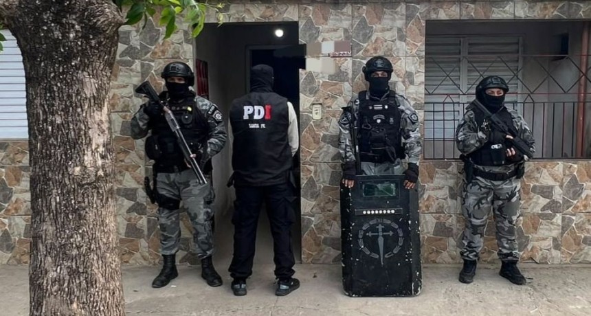 PDI detuvo a cinco hombres en Santa Fe por tentativa de homicidio y otros delitos 