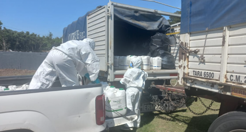 El Gobierno de Santa Fe particip&oacute; de la primera campa&ntilde;a de recolecci&oacute;n de envases vac&iacute;os de fitosanitarios