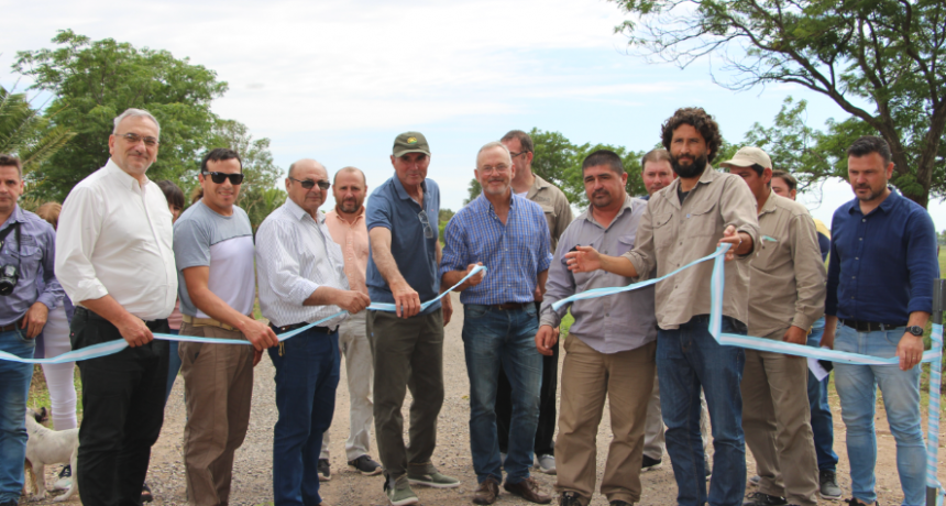 Caminos de la Ruralidad: la provincia inaugur&oacute; nuevas trazas en el departamento Castellanos