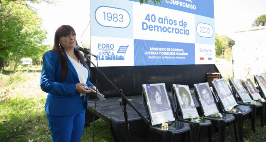 40 a&ntilde;os de democracia: la Provincia realiz&oacute; una jornada de memoria, reflexi&oacute;n y compromiso