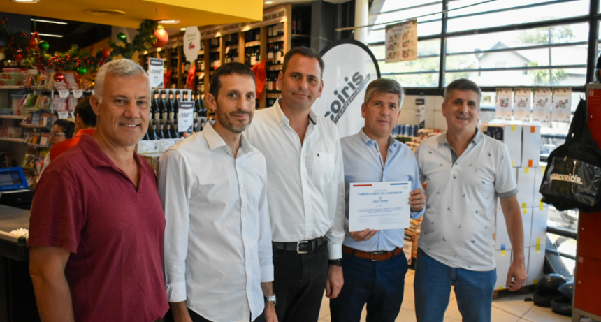 La Provincia otorg&oacute; el primer sello de Comercio Amigo del Consumidor