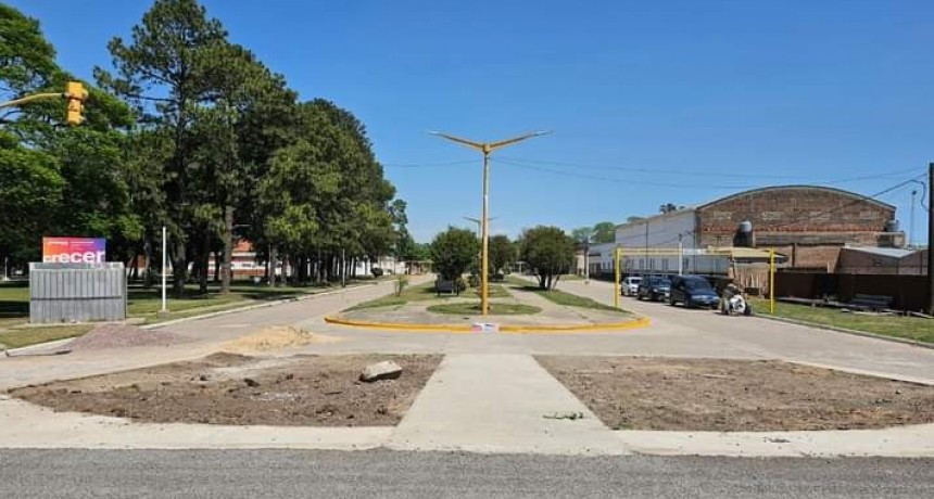 Borla recorri&oacute; el avance de la obra p&uacute;blica en Marcelino Escalada