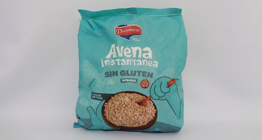 La Assal emiti&oacute; un alerta alimentaria para la avena instant&aacute;nea Dicomer&eacute; Sin Gluten