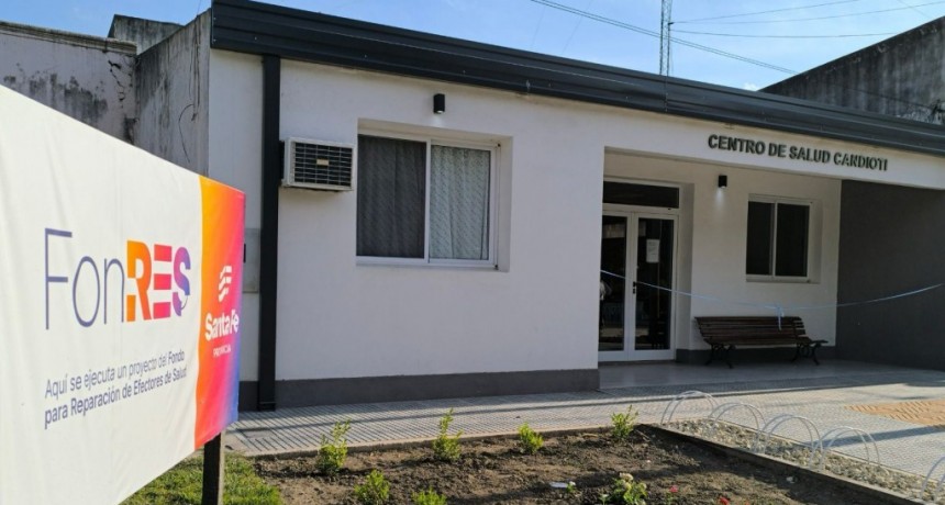 Provincia renov&oacute; el Centro de Salud de la Comuna de Candioti