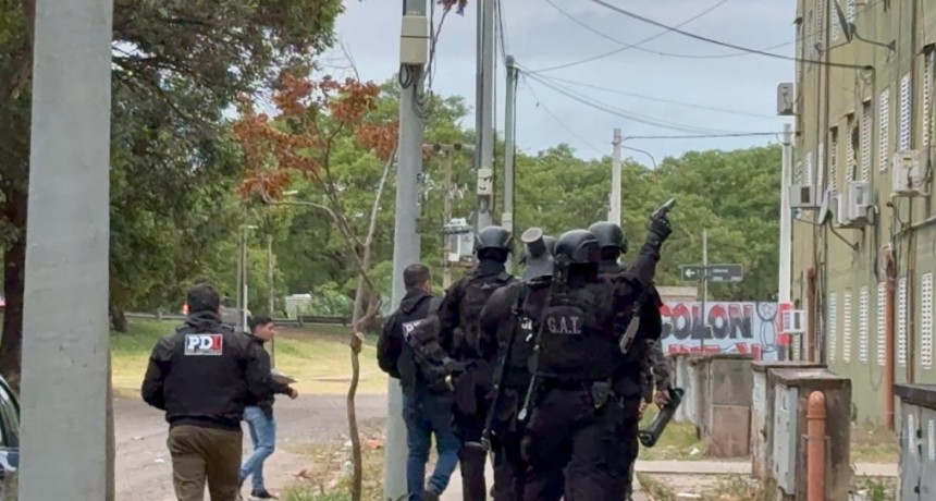 La PDI realiz&oacute; 128 allanamientos en el departamento La Capital durante el mes de octubre