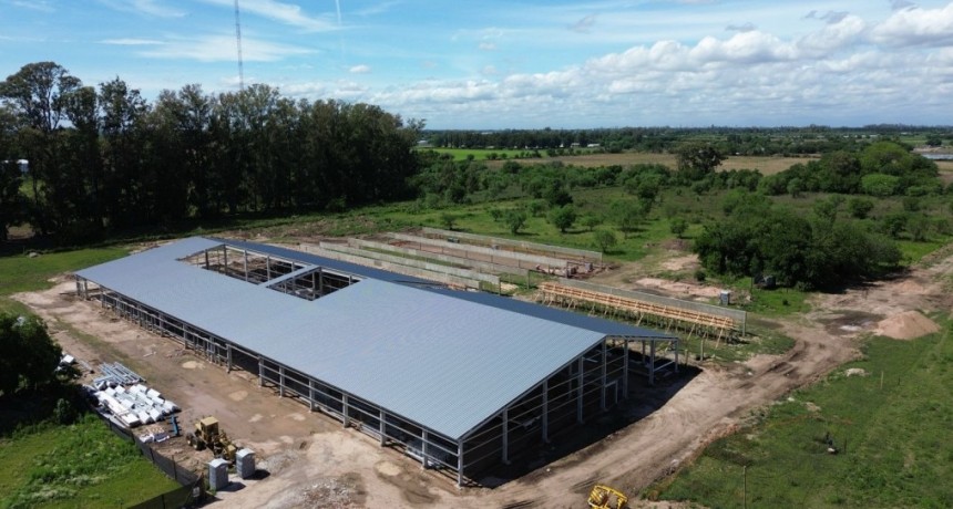 Juegos Suramericanos 2026: el nuevo Centro de Tiro Deportivo que construye la Provincia en Recreo ya muestra su estructura