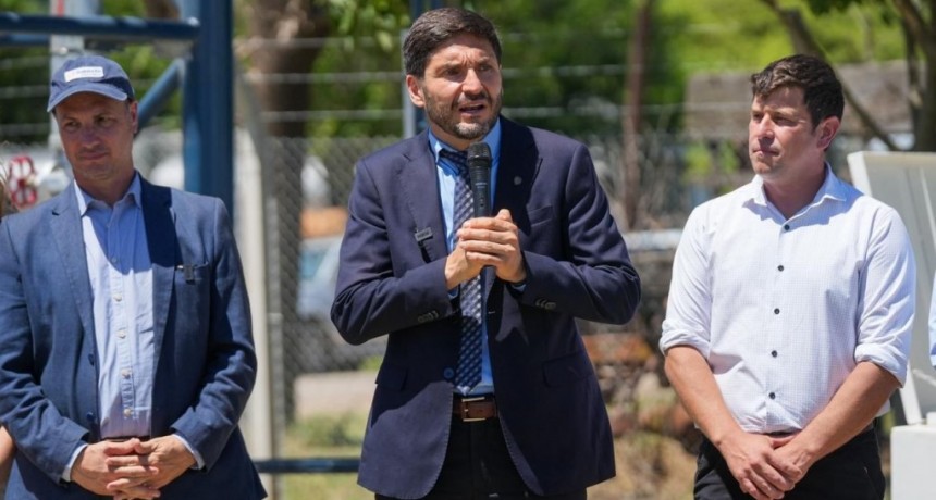 Pullaro inauguró el sistema de provisión de agua potable para Empalme San Carlos