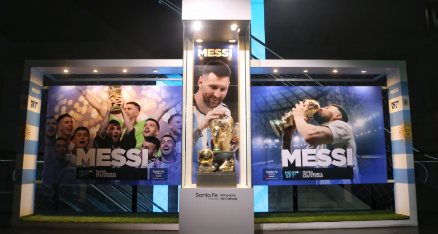 Experiencia Messi en el Museo del Deportes: comienza la primera etapa de reconocimiento al astro mundial