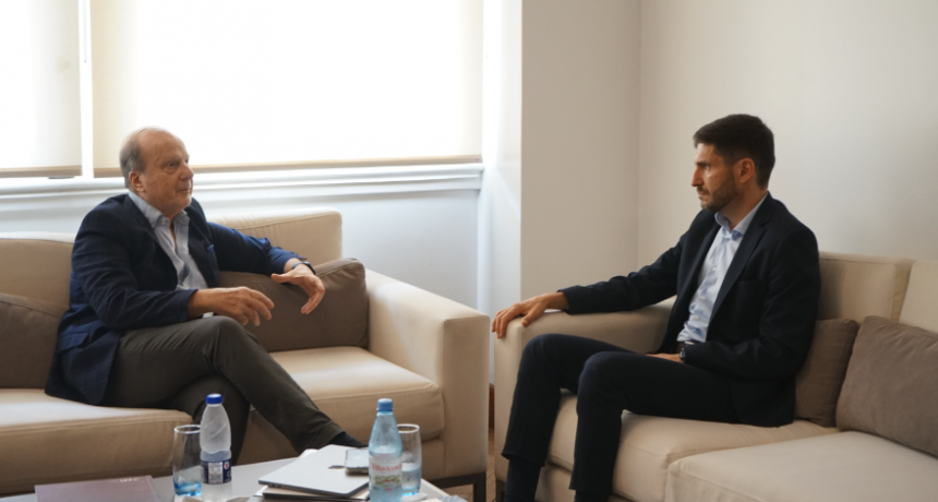El gobernador Pullaro se reuni&oacute; con el Ministro de Infraestructura de la Naci&oacute;n