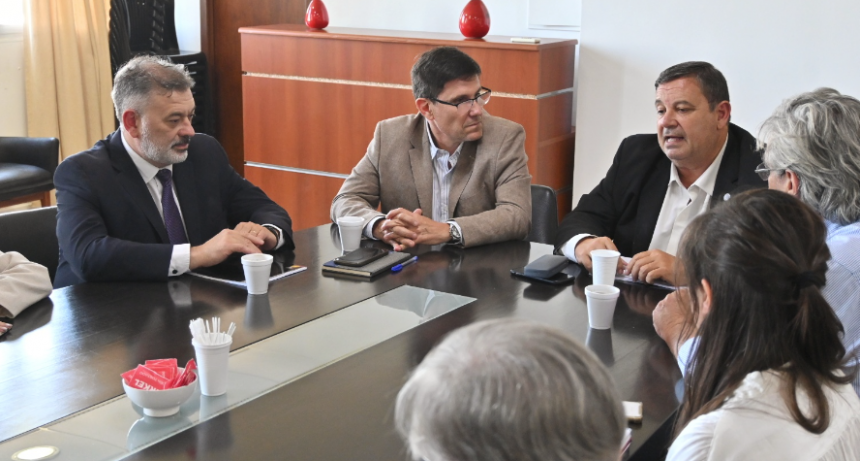 Goity con rectores de universidades: "Vamos a mejorar la calidad educativa en Santa Fe"