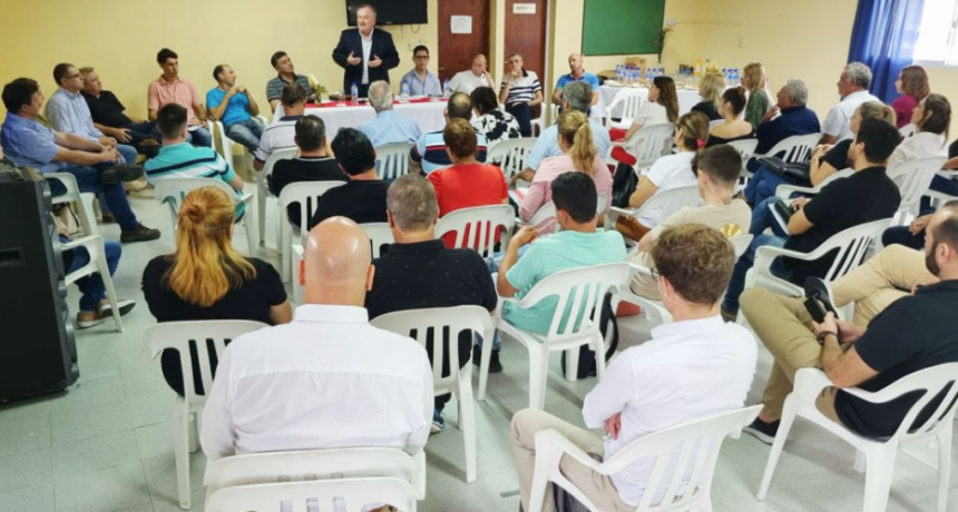 Michlig particip&oacute; de una productiva reuni&oacute;n entre autoridades departamentales y funcionarios provinciales pertenecientes al territorio