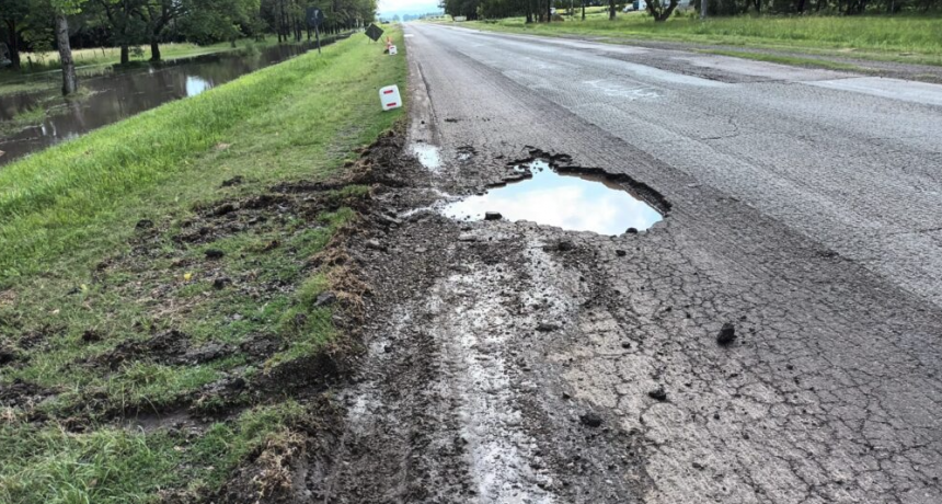 Borla expres&oacute; su preocupaci&oacute;n por las intensas precipitaciones que agravan las condiciones de la Ruta 11