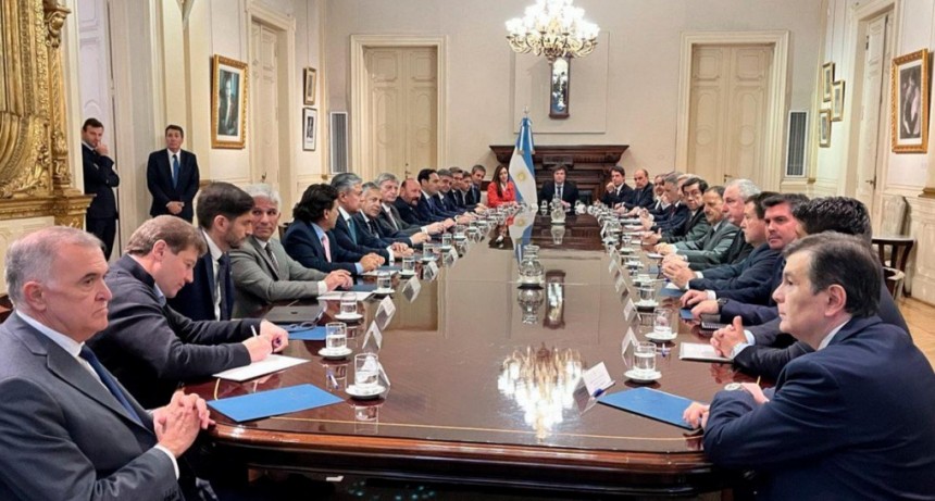 Milei le pidi&oacute; a los gobernadores que apoyen las transformaciones econ&oacute;micas