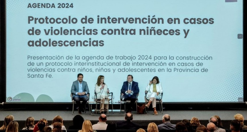 Poletti particip&oacute; de la presentaci&oacute;n de la Agenda de Trabajo contra la &ldquo;violencia en la ni&ntilde;ez y adolescencia&rdquo;