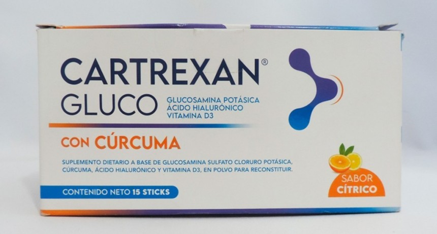 La ASSAL emiti&oacute; un alerta alimentaria para un suplemento dietario en polvo marca Cartrexan Gluco