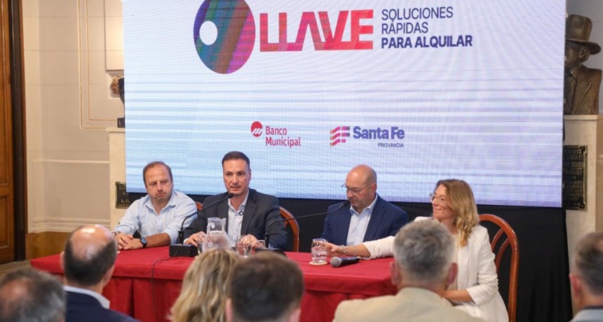 Provincia present&oacute; &ldquo;Llave&rdquo;, un programa para brindar soluciones a los santafesinos que alquilan viviendas