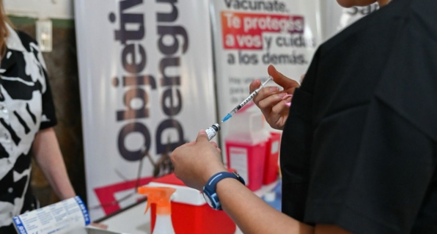 Objetivo Dengue: m&aacute;s de 60.000 personas ya se vacunaron en la provincia de Santa Fe