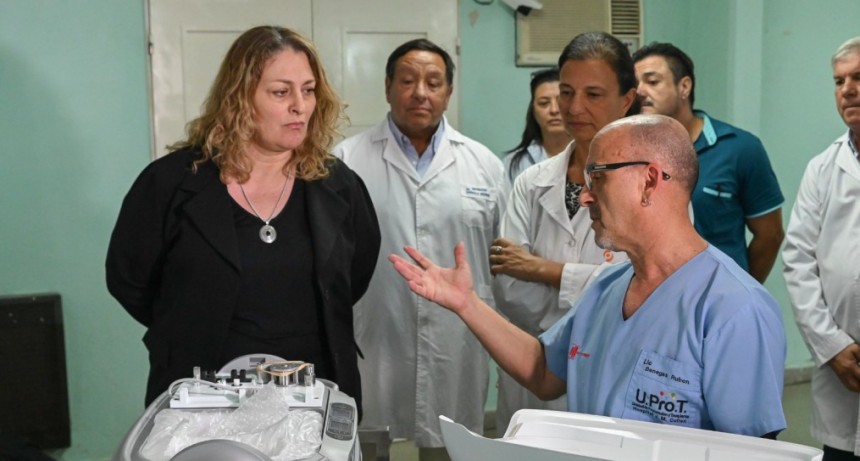 Silvia Ciancio: &ldquo;El equipamiento para trasplante es un reconocimiento a la calidad de la salud p&uacute;blica santafesina&rdquo;