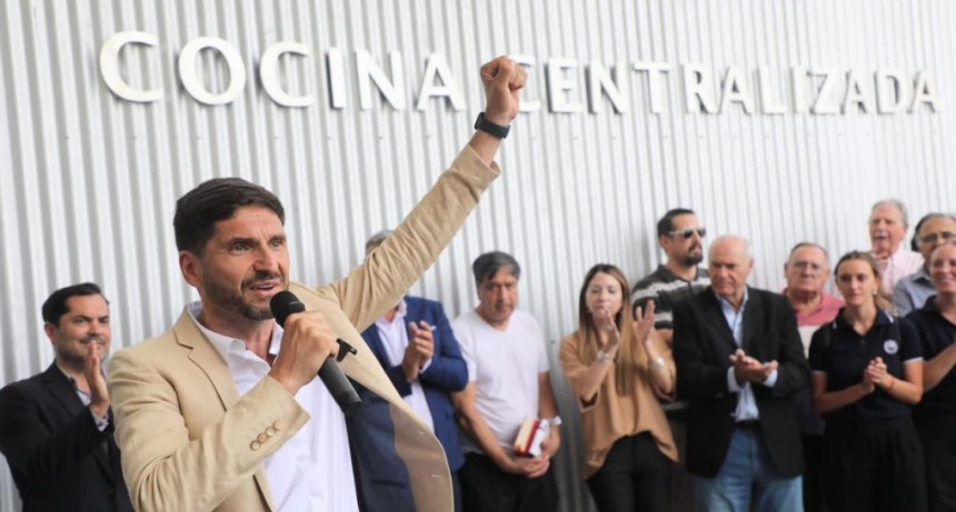 Pullaro dej&oacute; inaugurada la Cocina Centralizada en Reconquista