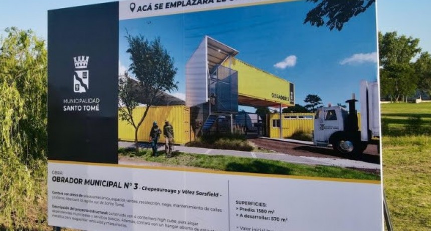 Weiss Ackerley anunci&oacute; el emplazamiento del Obrador N&deg; 3 en el sur de la ciudad de Santo Tom&eacute;
