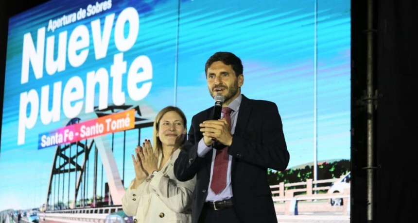 Pullaro sobre el nuevo puente Santa Fe-Santo Tom&eacute;: &ldquo;Con eficiencia y recursos propios, podemos hacer grandes obras&rdquo;