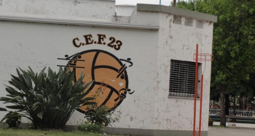 Borla: “Con este aporte de 54 millones de pesos el CEF de San Justo comenzará el cerramiento del playón deportivo"