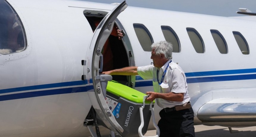 El Aeropuerto Internacional de Rosario volvió a funcionar con un vuelo sanitario clave para un operativo de donación de órganos